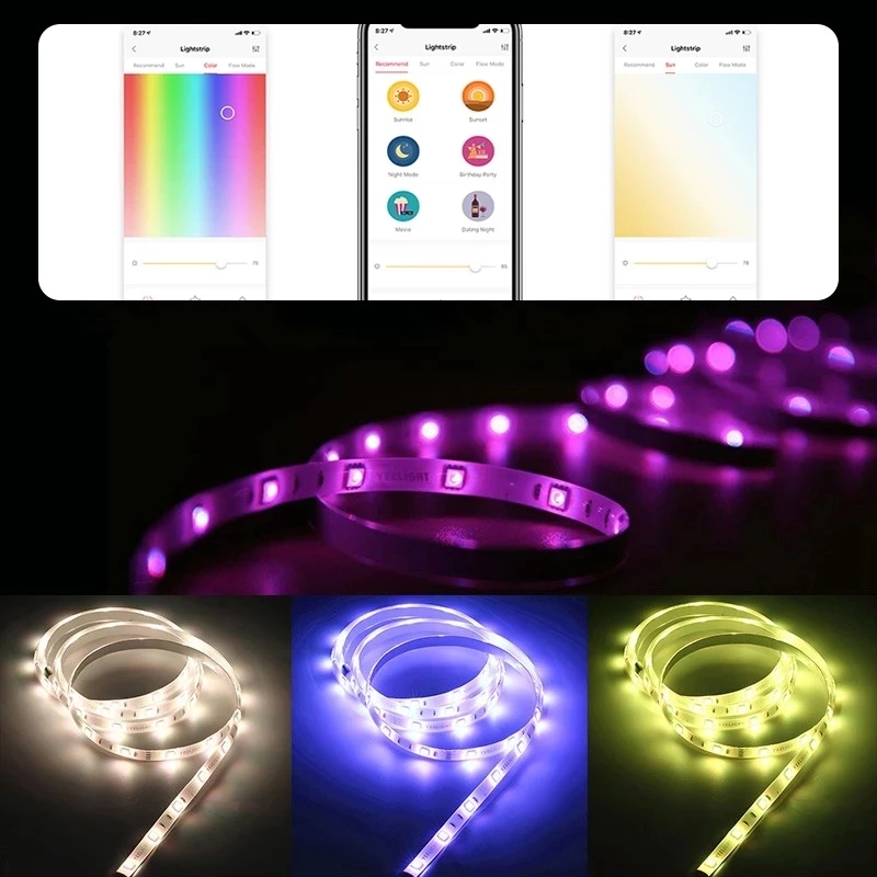 شريط إضاءة LED ذكي Yeelight 1S - مراجعة Yeelight Light Lightstrip وسعره